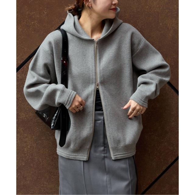 ジャーナルスタンダード（JOURNAL STANDARD）/《追加》【洗える】ダブルニットフーディ