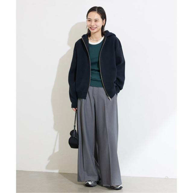 ジャーナルスタンダード（JOURNAL STANDARD）/《追加》【洗える】ダブルニットフーディ