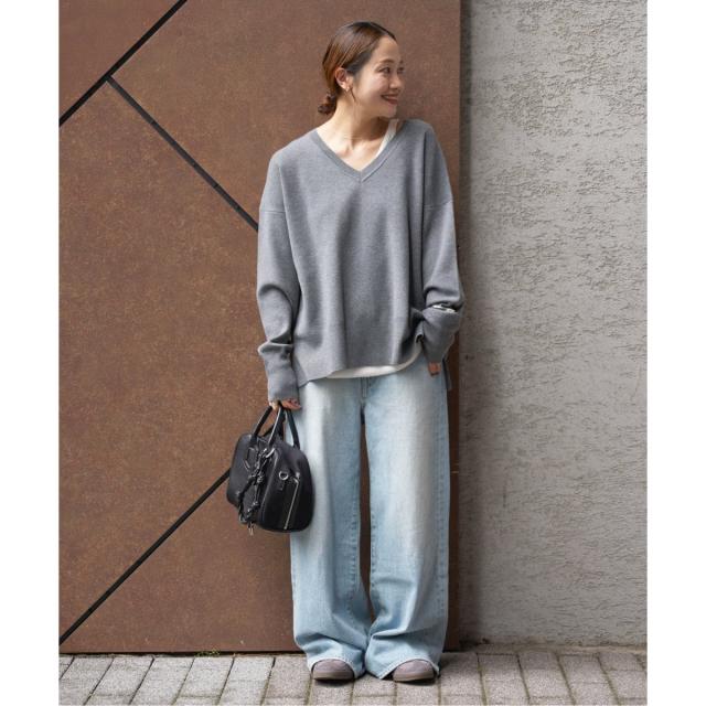 ジャーナルスタンダード（JOURNAL STANDARD）/《WEB限定》ウォッシャブルTEXBRID Vプルオーバー