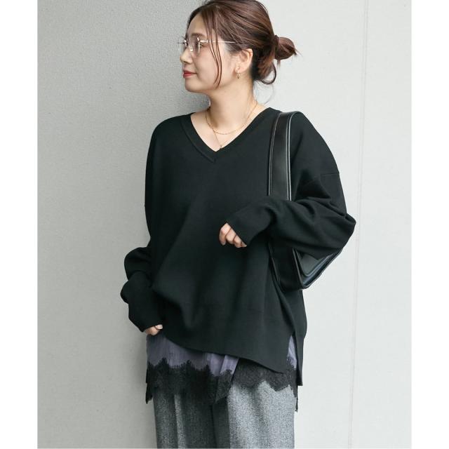 ジャーナルスタンダード（JOURNAL STANDARD）/《WEB限定》ウォッシャブルTEXBRID Vプルオーバー