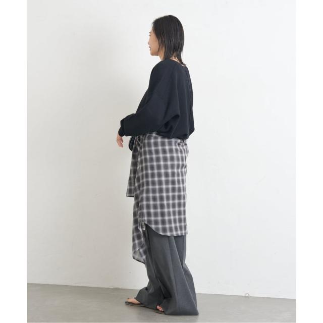 ジャーナルスタンダード（JOURNAL STANDARD）/《WEB限定》ウォッシャブルTEXBRID Vプルオーバー