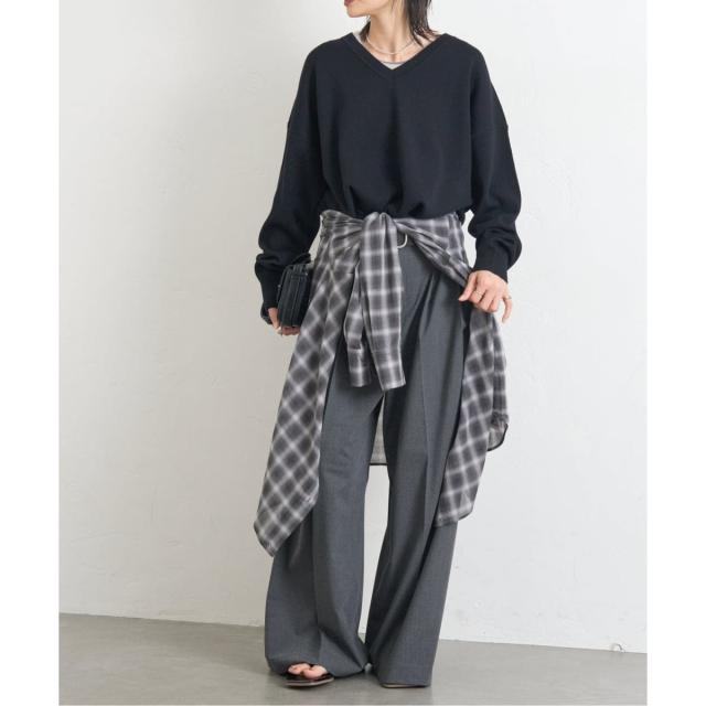 ジャーナルスタンダード（JOURNAL STANDARD）/《WEB限定》ウォッシャブルTEXBRID Vプルオーバー