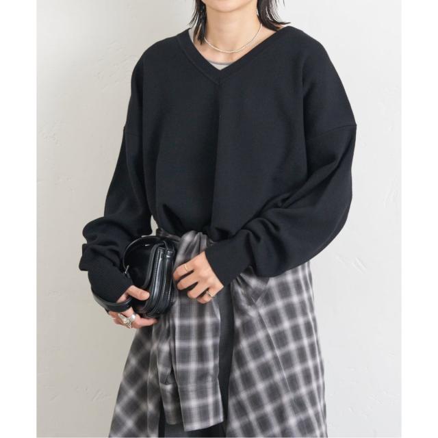 ジャーナルスタンダード（JOURNAL STANDARD）/《WEB限定》ウォッシャブルTEXBRID Vプルオーバー