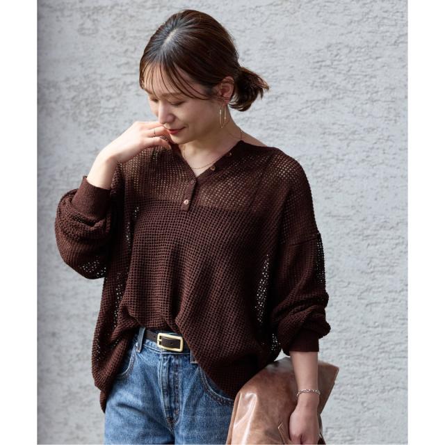 ジャーナルスタンダード（JOURNAL STANDARD）/《追加》ヘンリーメッシュニット