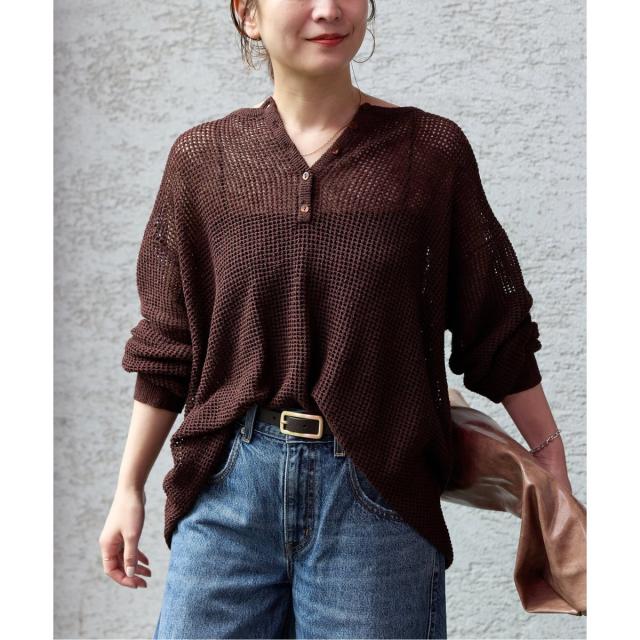 ジャーナルスタンダード（JOURNAL STANDARD）/《追加》ヘンリーメッシュニット