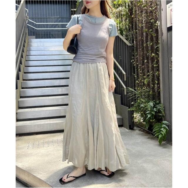 ジャーナルスタンダード（JOURNAL STANDARD）/《WEB限定追加3》シアーレーヨンリネンスカート