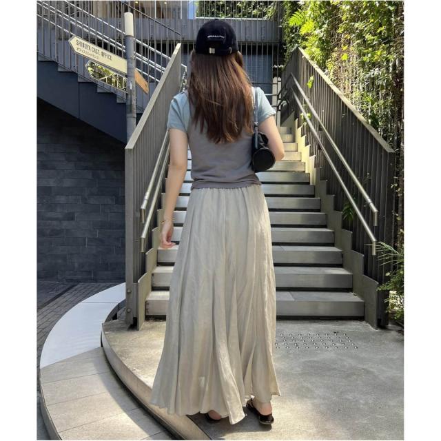 ジャーナルスタンダード（JOURNAL STANDARD）/《WEB限定追加3》シアーレーヨンリネンスカート