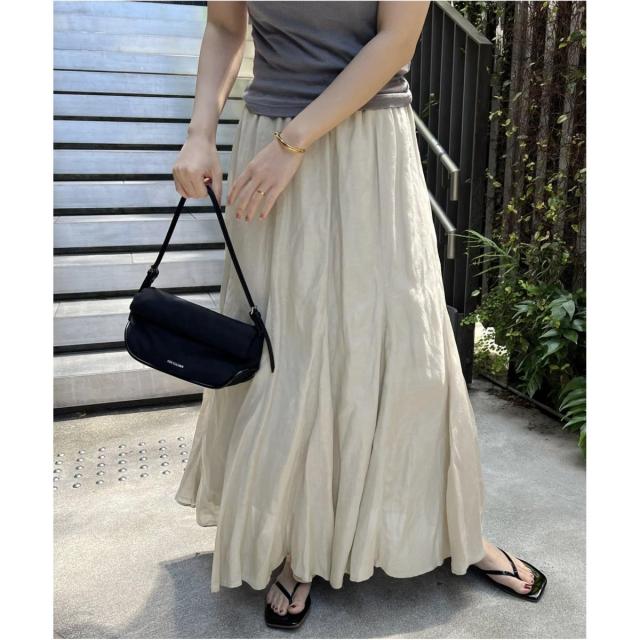 ジャーナルスタンダード（JOURNAL STANDARD）/《WEB限定追加3》シアーレーヨンリネンスカート