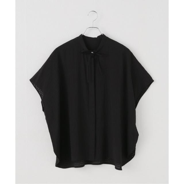 ジャーナルスタンダード（JOURNAL STANDARD）/《追加2》シアーチェックポンチョブラウス