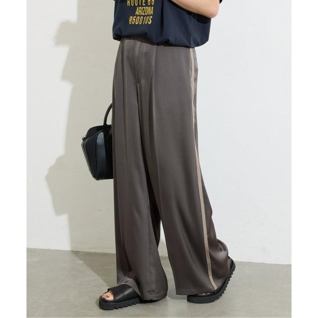 ジャーナルスタンダード（JOURNAL STANDARD）/《追加》【＆FUNCTION】【接触冷感/洗える】マットサテンワイドパンツ