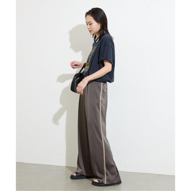 ジャーナルスタンダード（JOURNAL STANDARD）/《追加》【＆FUNCTION】【接触冷感/洗える】マットサテンワイドパンツ