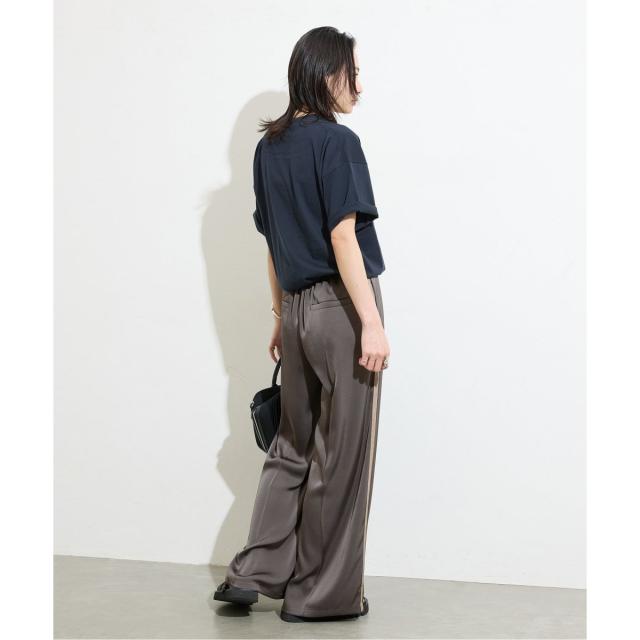 ジャーナルスタンダード（JOURNAL STANDARD）/《追加》【＆FUNCTION】【接触冷感/洗える】マットサテンワイドパンツ
