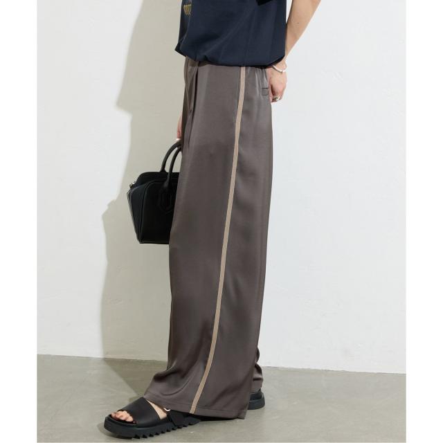 ジャーナルスタンダード（JOURNAL STANDARD）/《追加》【＆FUNCTION】【接触冷感/洗える】マットサテンワイドパンツ