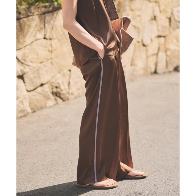 ジャーナルスタンダード（JOURNAL STANDARD）/《追加》【＆FUNCTION】【接触冷感/洗える】マットサテンワイドパンツ