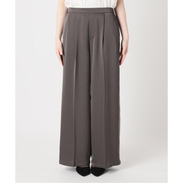 ジャーナルスタンダード（JOURNAL STANDARD）/《追加》【＆FUNCTION】【接触冷感/洗える】マットサテンワイドパンツ