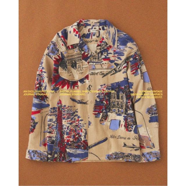 ジャーナルスタンダード（JOURNAL STANDARD）/BINDU / ビンドゥー 別注 フランネル パターン シャツ