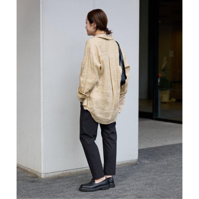 ジャーナルスタンダード（JOURNAL STANDARD）/《追加4》【撥水/接触冷感/洗える/UV】リネンナイロンストレッチテーパードパンツ