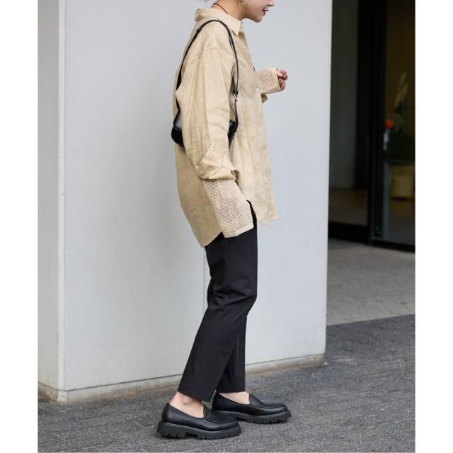 ジャーナルスタンダード（JOURNAL STANDARD）/《追加4》【撥水/接触冷感/洗える/UV】リネンナイロンストレッチテーパードパンツ