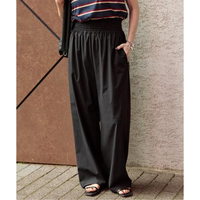ジャーナルスタンダード（JOURNAL STANDARD）/《追加5》【撥水/接触冷感/洗える/UVカット】リネンナイロンストレッチワイドパンツ