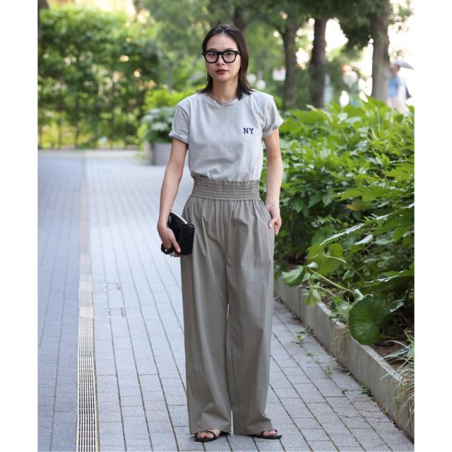 ジャーナルスタンダード（JOURNAL STANDARD）/《追加5》【撥水/接触冷感/洗える/UVカット】リネンナイロンストレッチワイドパンツ