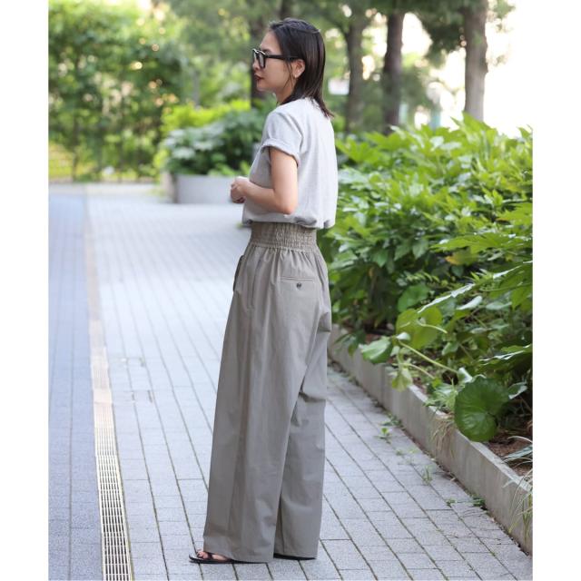 ジャーナルスタンダード（JOURNAL STANDARD）/《追加5》【撥水/接触冷感/洗える/UVカット】リネンナイロンストレッチワイドパンツ