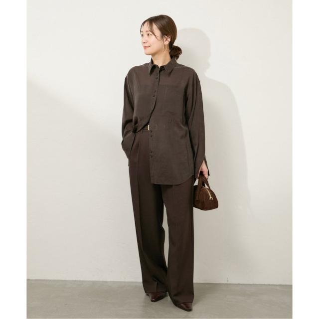 ジャーナルスタンダード（JOURNAL STANDARD）/《追加》ウールライクストレッチスラックス