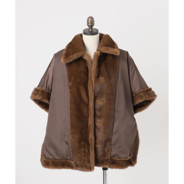ジャーナルスタンダード（JOURNAL STANDARD）/Mink Like Fur Ponchoの