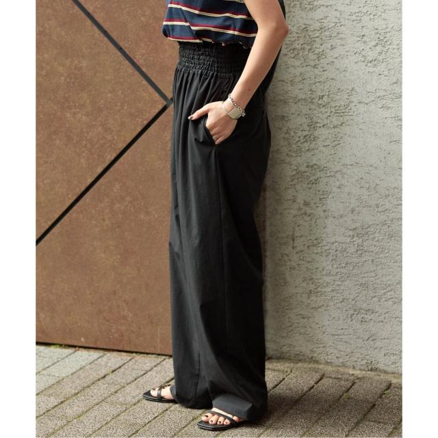 ジャーナルスタンダード（JOURNAL STANDARD）/《追加6》【撥水/接触冷感/洗える/UVカット】リネンナイロンストレッチワイドパンツ
