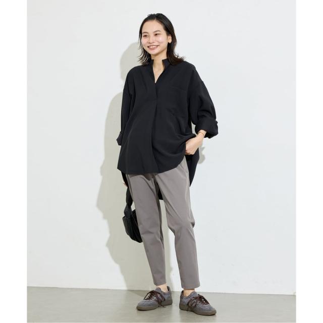 ジャーナルスタンダード（JOURNAL STANDARD）/《追加5》【撥水/接触冷感/洗える/UV】リネンナイロンストレッチテーパードパンツ