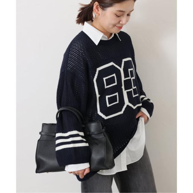 ジャーナルスタンダード（JOURNAL STANDARD）/別注【MASON/メイソン】スカシアミレタードニット