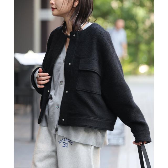値下げ！タグ付　25AW ジャーナルスタンダード　シープパイルクロップジャケット ジャーナルスタンダード（JOURNAL STANDARD）/シープパイルクロップ