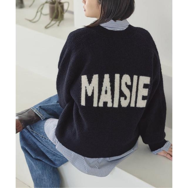 ジャーナルスタンダード（JOURNAL STANDARD）/アルパカMIX ロゴ カーディガン