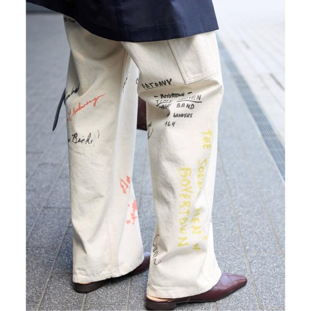 ジャーナルスタンダード（JOURNAL STANDARD）/《追加》別注【PAYDAY】 for JOURNAL STANDARD プリントペインターパンツ