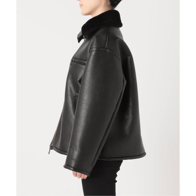 ジャーナルスタンダード（JOURNAL STANDARD）/《WEB限定追加》フェイクレザーボアブルゾン