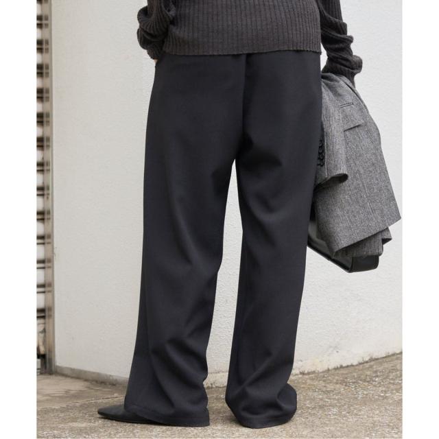 ジャーナルスタンダード（JOURNAL STANDARD）/《追加》ウールライクストレッチワイドパンツ