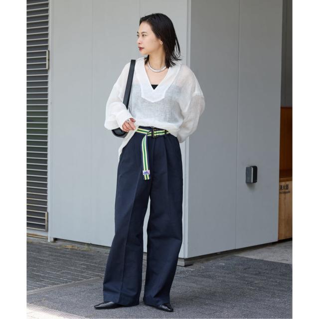 ジャーナルスタンダード（JOURNAL STANDARD）/《追加2》【BURK / バーク】ベルトツキチノパンツ