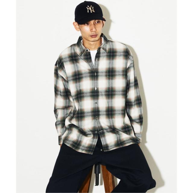 ジャーナルスタンダード（JOURNAL STANDARD）/STILL AUTHENTIC / スティルオーセンティック ネル レギュラーカラーシャツ