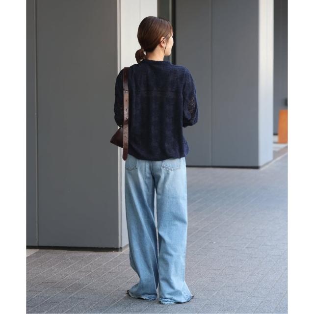 ジャーナルスタンダード（JOURNAL STANDARD）/《追加2》スタンドカラーレースブラウス