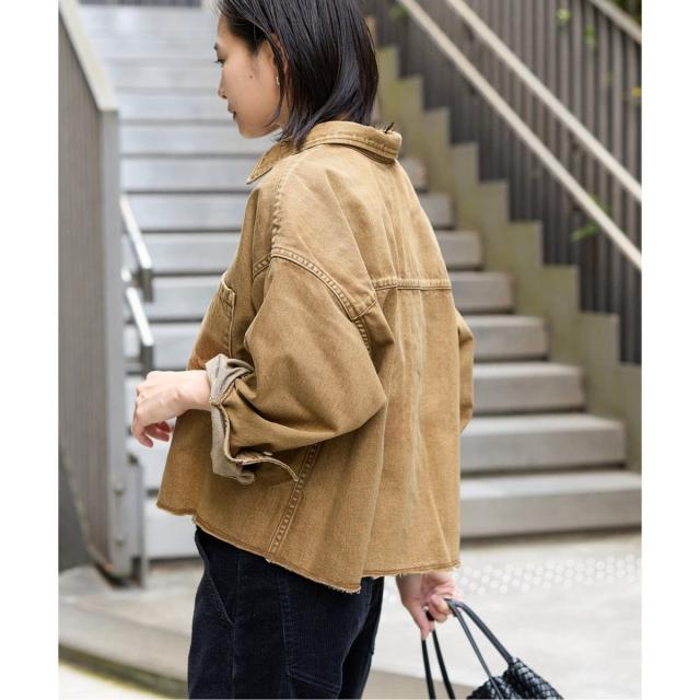 ジャーナルスタンダード（JOURNAL STANDARD）/《追加2》ライトオンスデニムクロップドシャツ