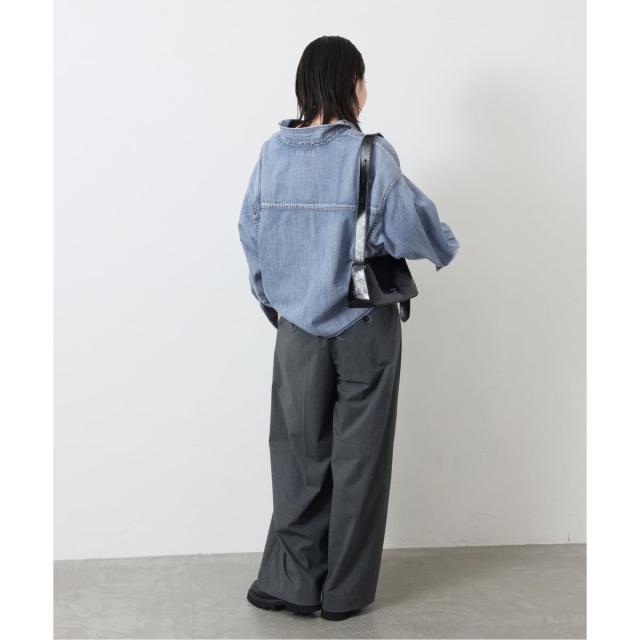 ジャーナルスタンダード（JOURNAL STANDARD）/《追加2》ライトオンスデニムクロップドシャツ