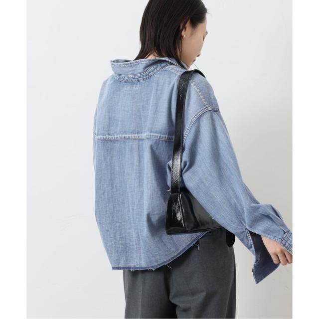 ジャーナルスタンダード（JOURNAL STANDARD）/《追加2》ライトオンスデニムクロップドシャツ