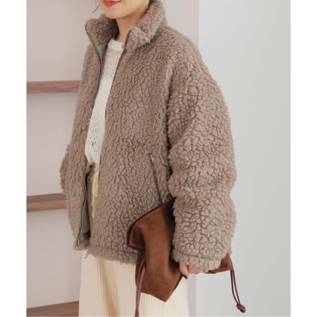 ジャーナルスタンダード（JOURNAL STANDARD）/エアリーボア ブルゾン