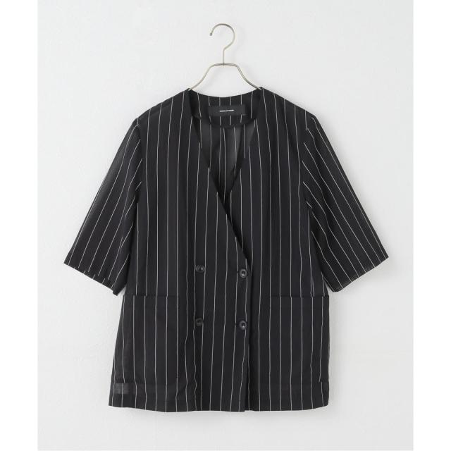 ジャーナルスタンダード（JOURNAL STANDARD）/コットンボイルストライプH/Sジャケット