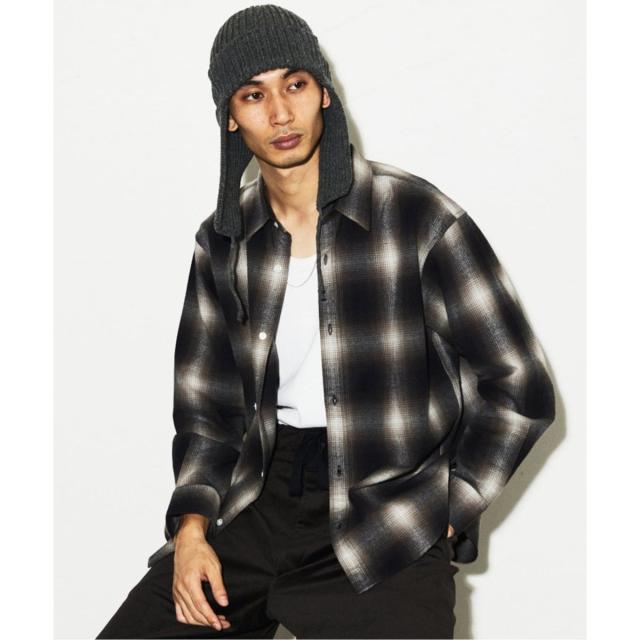 ジャーナルスタンダード（JOURNAL STANDARD）/オンブレチェック フランネルシャツ