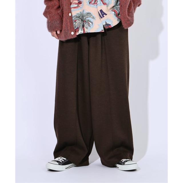 ジャーナルスタンダード（JOURNAL STANDARD）/ダブル フェイス モダン ワイド パンツ