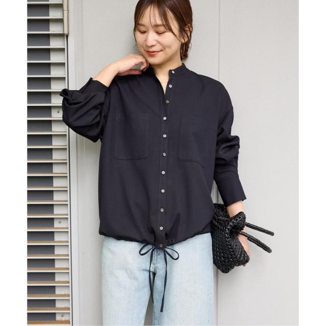 ジャーナルスタンダード（JOURNAL STANDARD）/《追加2》ウーリッシュツイルタックボリュームシャツ