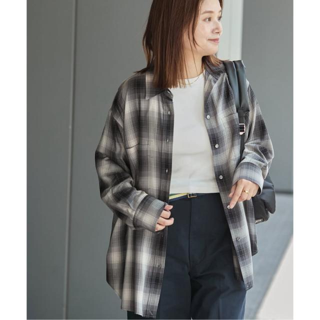 ジャーナルスタンダード（JOURNAL STANDARD）/《追加2》レーヨンチェックシャツ