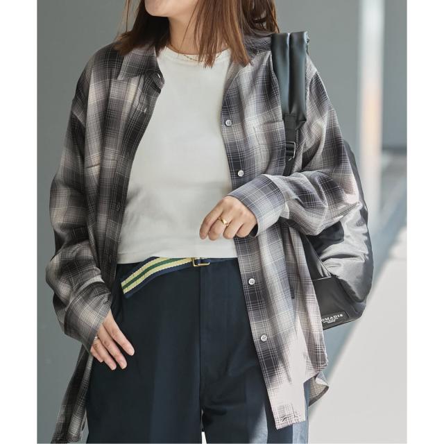 ジャーナルスタンダード（JOURNAL STANDARD）/《追加2》レーヨンチェックシャツ