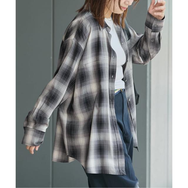 ジャーナルスタンダード（JOURNAL STANDARD）/《追加2》レーヨンチェックシャツ
