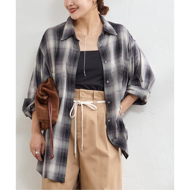 ジャーナルスタンダード（JOURNAL STANDARD）/《追加2》レーヨンチェックシャツ